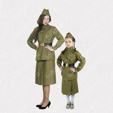 Военный костюм женский- фото 1